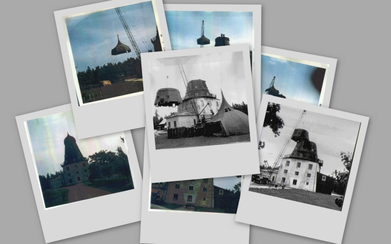 collage av destruktion